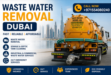 Waste Water Removal UAE Dubai